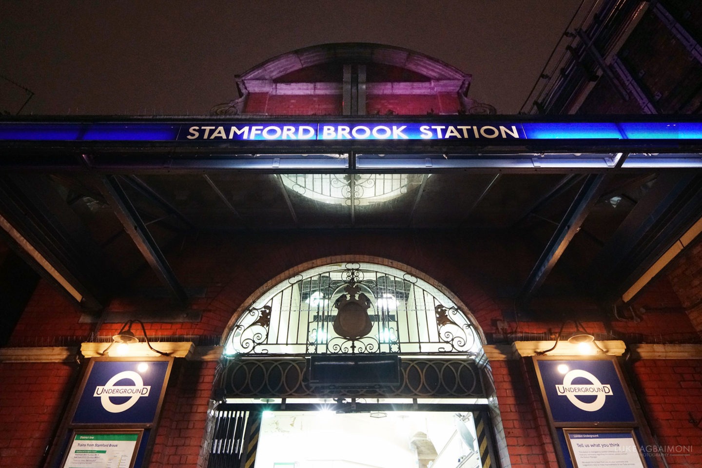 Stamford Brook Station Photography - Tube Mapper