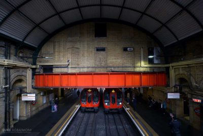 Symmetry On The London Underground Photography - Tube Mapper