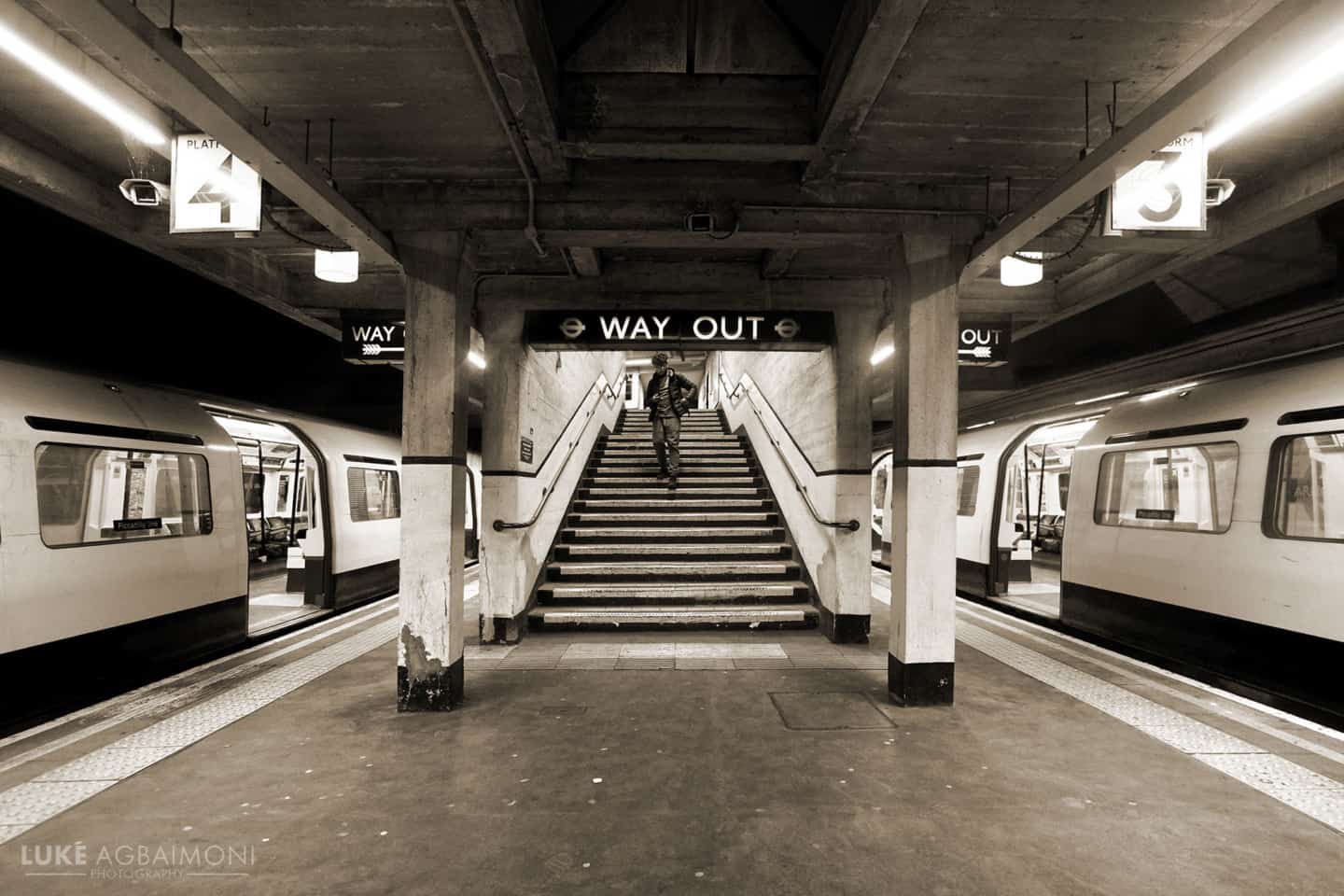 Arnos Grove Station London Photography Tube Mapper