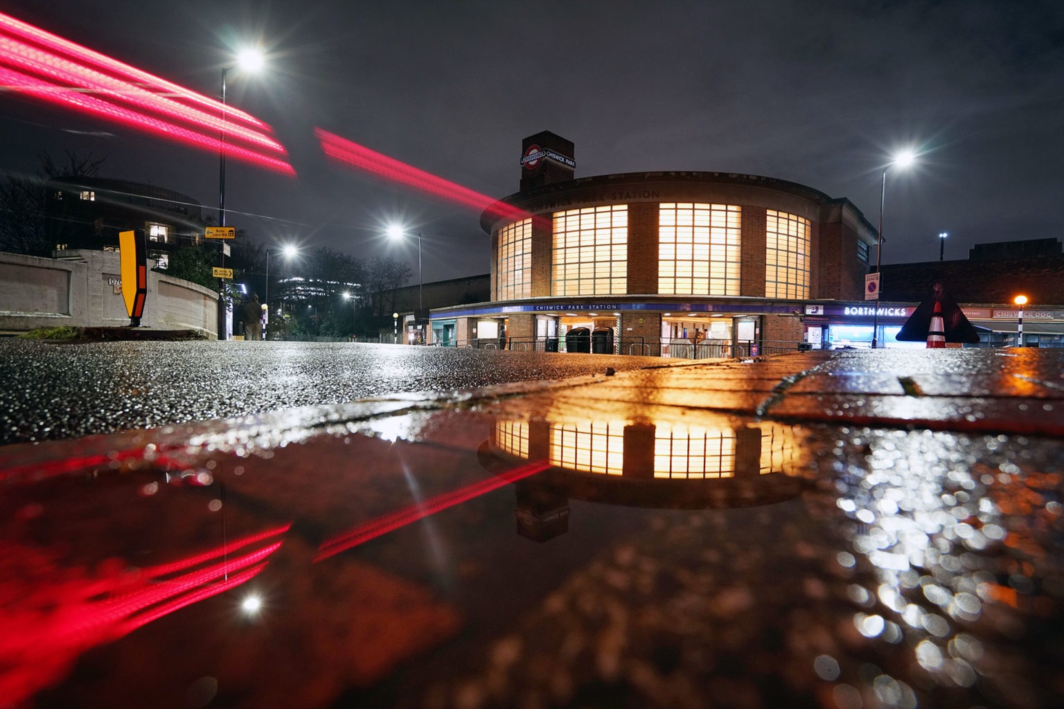 Chiswick Park Station - London Photography - Tube Mapper