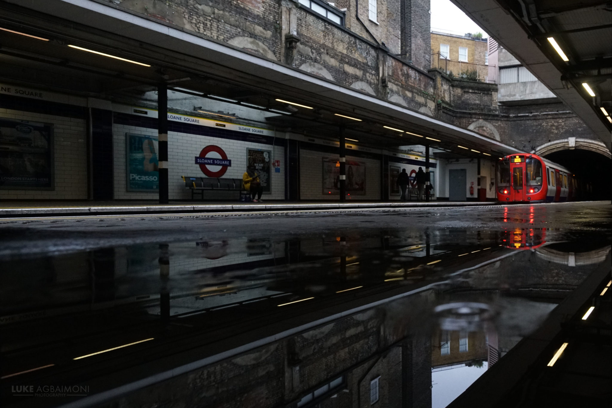 Sloane Square Station London Photography Tubemapper