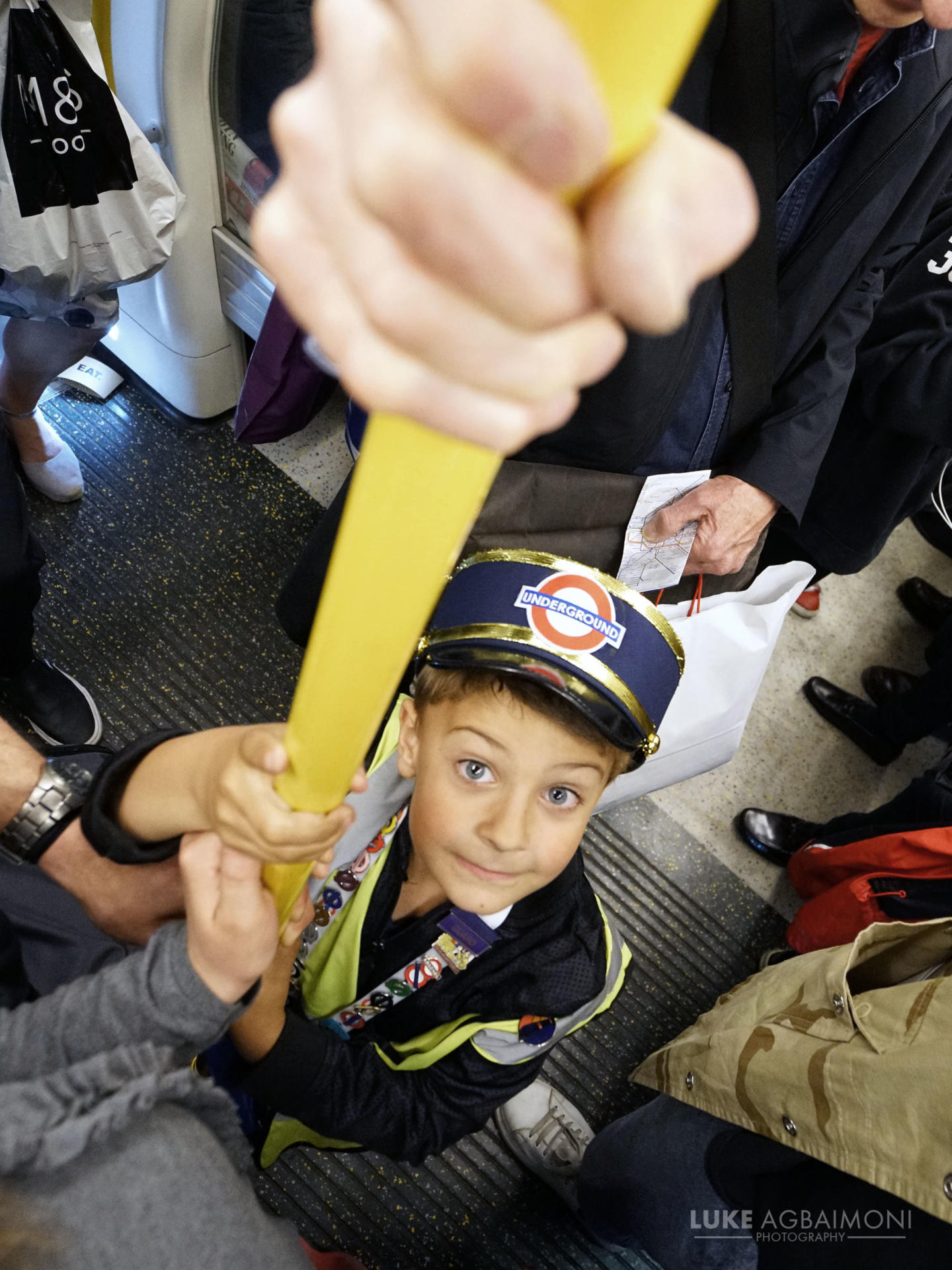 Archie On The Underground - London Photography - Tube Mapper