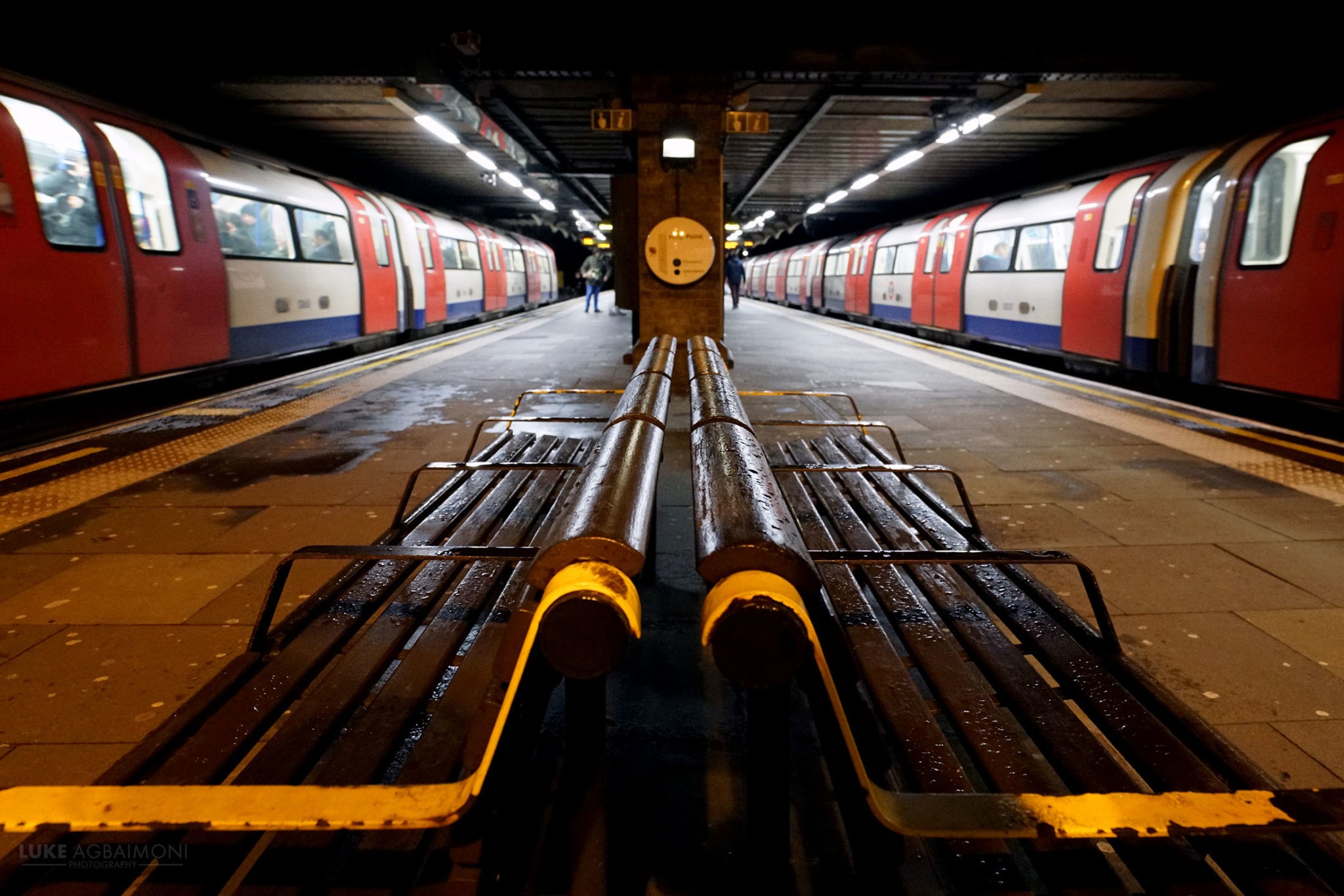 Colindale Station London Photography Tube Mapper