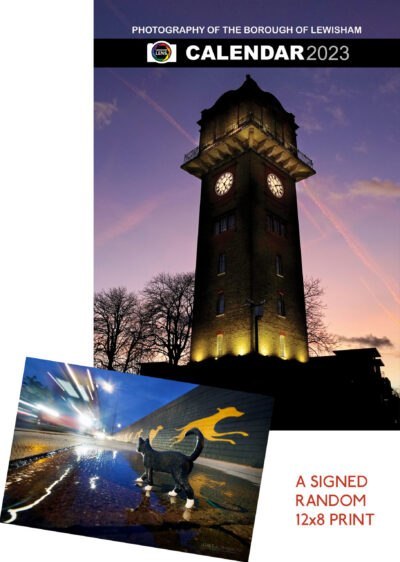 Lewisham Lens 2023 Calendar + Random Signed 12x8 Print – Limited Stock!
